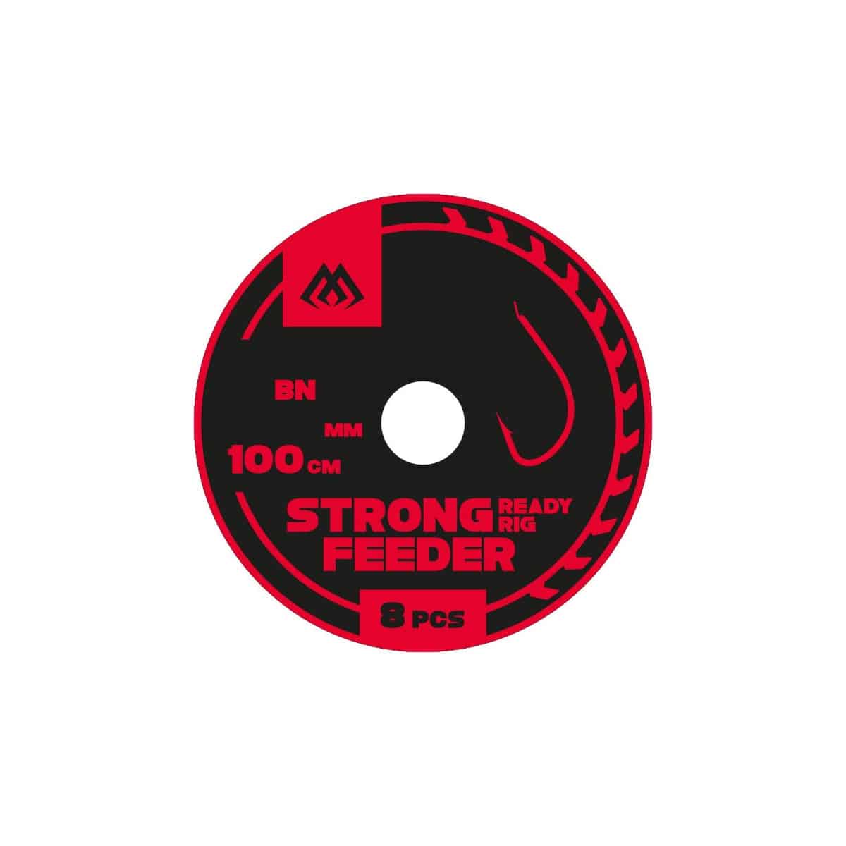 Mikado Przypon gotowy Rig Strong Feeder z zadziorem 10/0 14mm