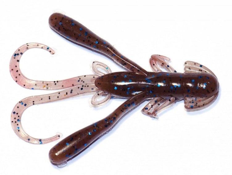 Bait Breath przynęta guma Rush Craw 2,8" 7,1cm #145 Cinammon Black Blue Flake