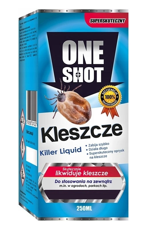 ONE SHOT NATURAL OPRYSK NA KLESZCZE KONCENTRAT 250ML - Petrostar
