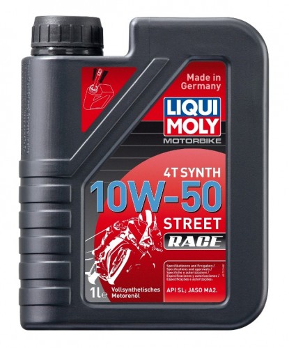 LIQUI MOLY 4T SYNTH STREET RACE 10W50 1L - 1502 - Petrostar