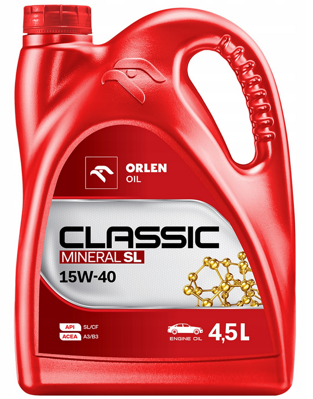 ORLEN PLATINUM CLASSIC MINERAL 15W40 4.5L - Petrostar