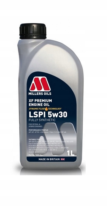 MILLERS XF PREMIUM LSPI 5W30 1L - Petrostar