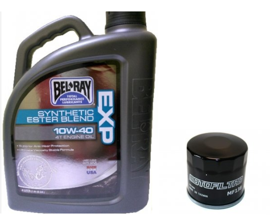 BEL-RAY EXP 10W40 4T 4L + FILTR GRATIS - Petrostar