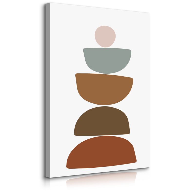 Obraz Muralo Do Salonu Azteckie Skały Styl Boho Minimalizm 40x60 cm 1 szt.