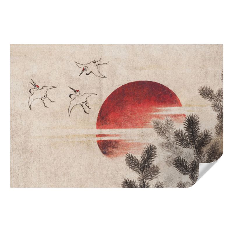 Fototapeta samoprzylepna Wallfluent 104x70 cm Leśny wschód Dla Miłośników Japońskiej Estetyki I Natury 1 szt.