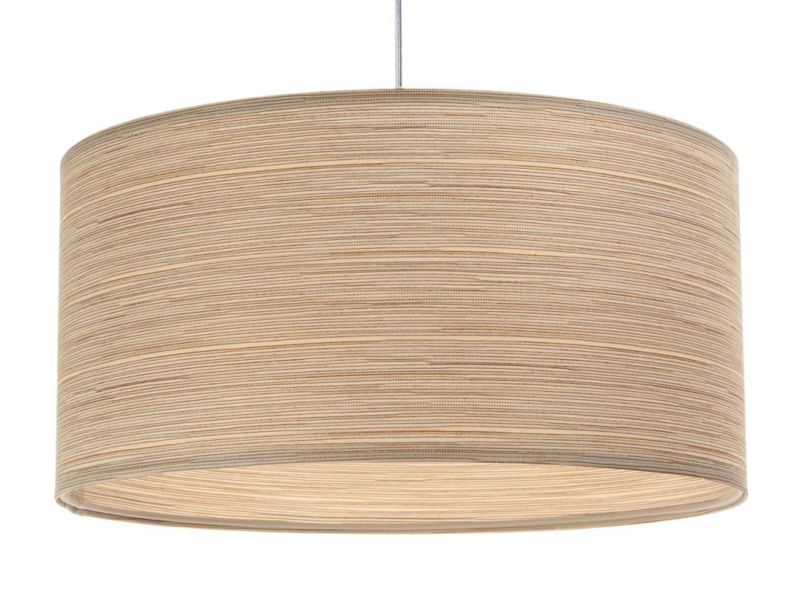 Lampa Bps Koncept wisząca NATURAL REED 60 beżowa 1 szt