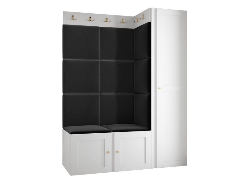 Zestaw MIRJAN 24 Orion Ramiro IX biały + czarny 1 kpl.