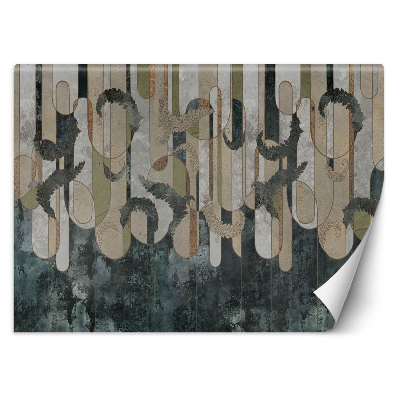 Fototapeta Feeby Abstrakcja roślinna boho 254x184 1 szt