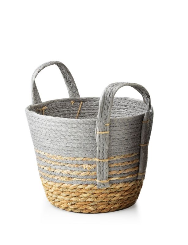 Kosz MONDEX BALI 23 x 23 x 22 cm szaro-beżowy 1 szt.