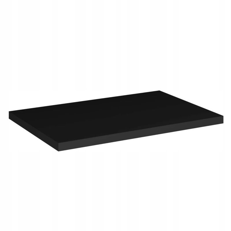 Blat łazienkowy Furnidea 50 cm czarny MDF Nova Black 1 szt.