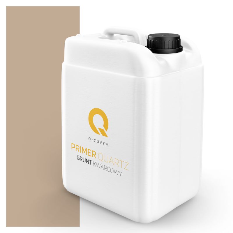 Grunt Kwarcowy pod Tynk Dekoracyjny Q-Cover Beżowy D813 7.5KG