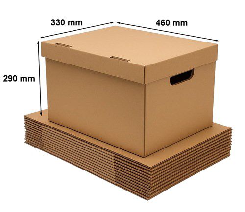 Karton wykrojnikowy NEOPAK 460x330x290 mm automatyczne dno 10 szt.