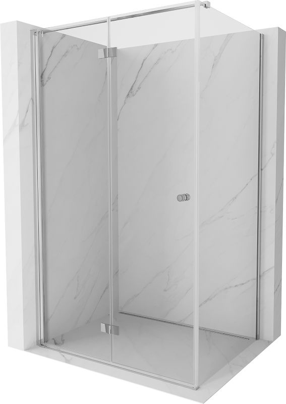 Kabina prysznicowa składana Mexen Mist-F T chrom transparent 80x70 cm 1 szt