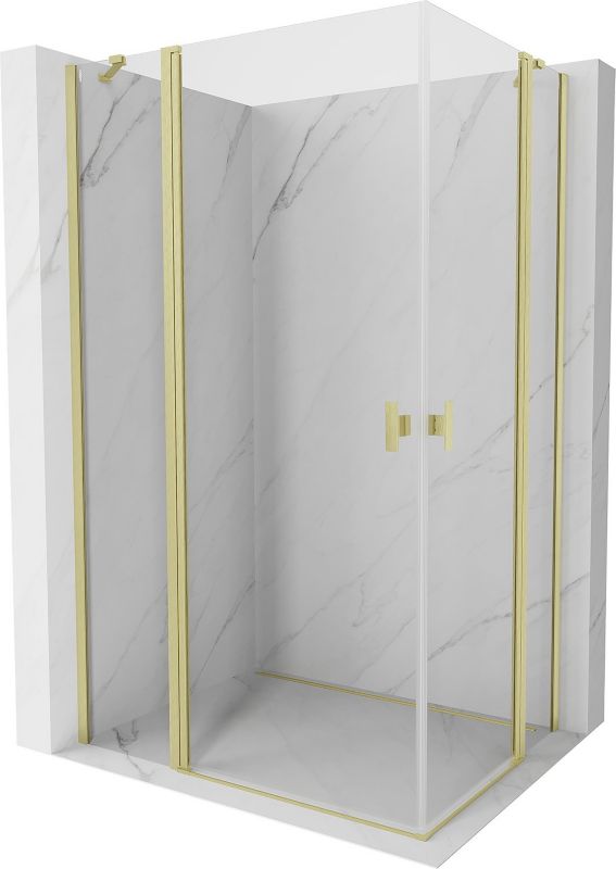Kabina prysznicowa Mexen Mist złota 115x95 szt.