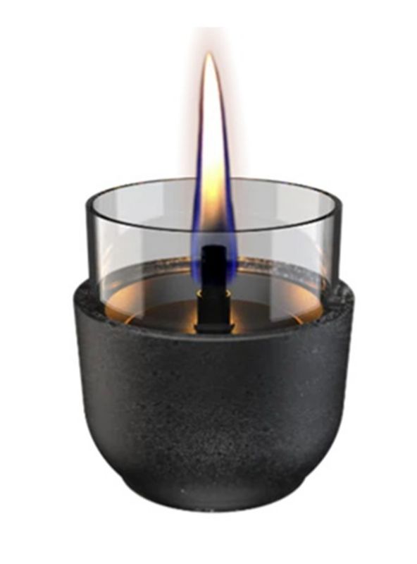 Świeca Bio Tenderflame VIOLET LAVA czarna 1 szt.