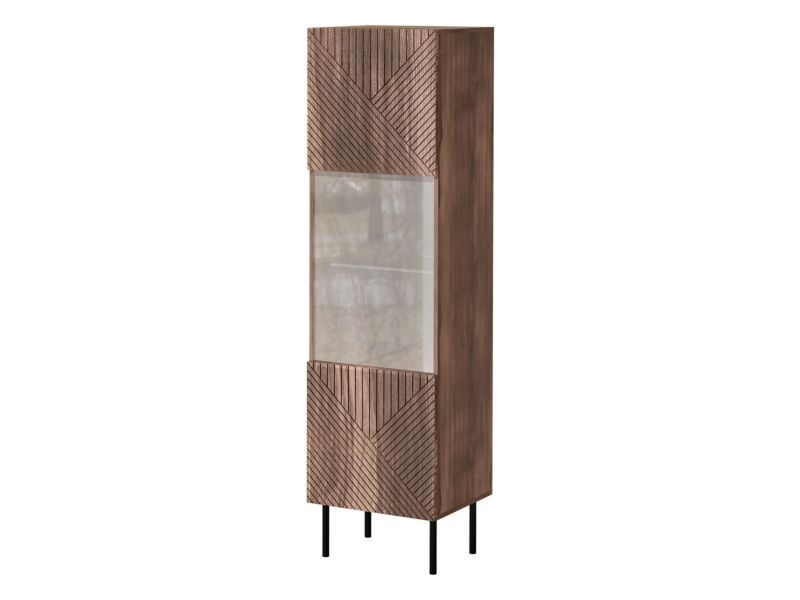 Witryna MIRJAN 24 Art Deco 51 orzech warmia 1 szt.