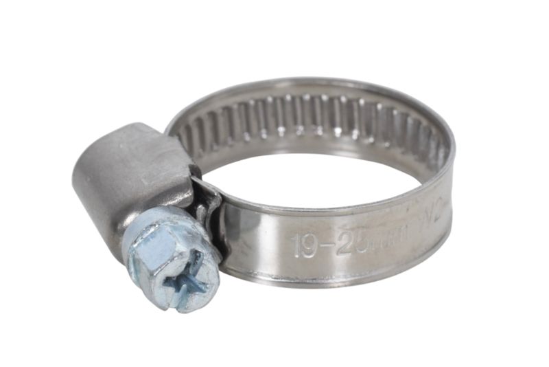 Opaska nierdzewna taśmowa 19 - 25 mm 2 szt.