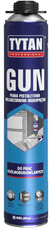 Pianka montażowa Tytan Gun wielosezonowa 750 ml