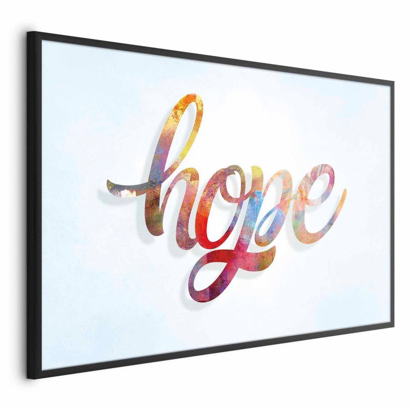 Plakat Artgeist Hope 60x40 cm z ramą czarną 1 szt