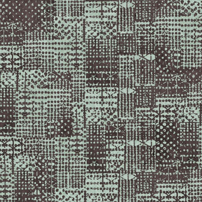 fototapeta Sanders & Sanders drobne kropki czarnymIzielonym 424 x 280 cm - 1 rol.