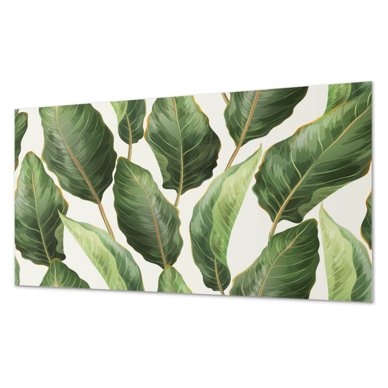 Panel Winylowy ArtPrintCave 120x60 cm Liście w tropikalnym stylu 1 szt.