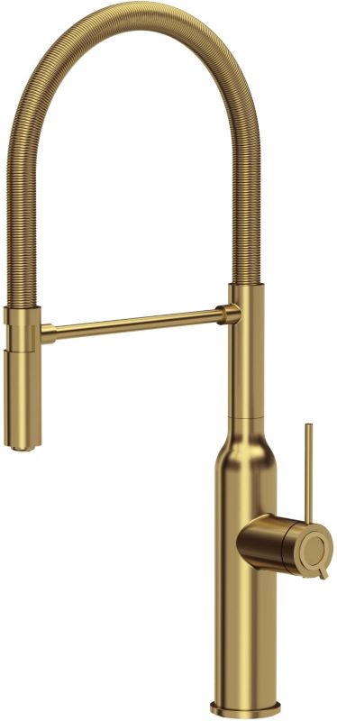 Bateria kuchenna Quadron Marilyn Q Line złota stojąca z wyciąganą wylewką 1 szt.