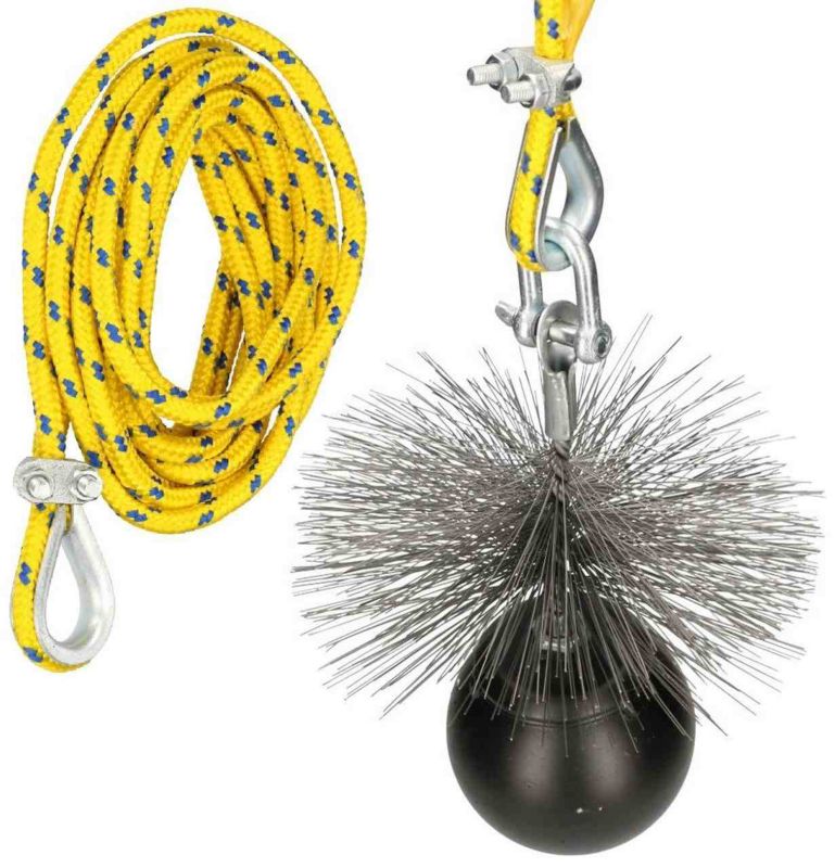 Zestaw kominiarski KOTARBAU szczotka 120 mm do czyszczenia kominów 1 m 1 kpl.