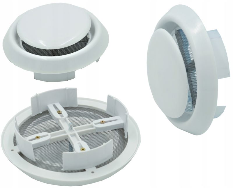 Kratka FEINZ Wentylacyjna Okrągła Anemostat Fi90-160 1 szt.