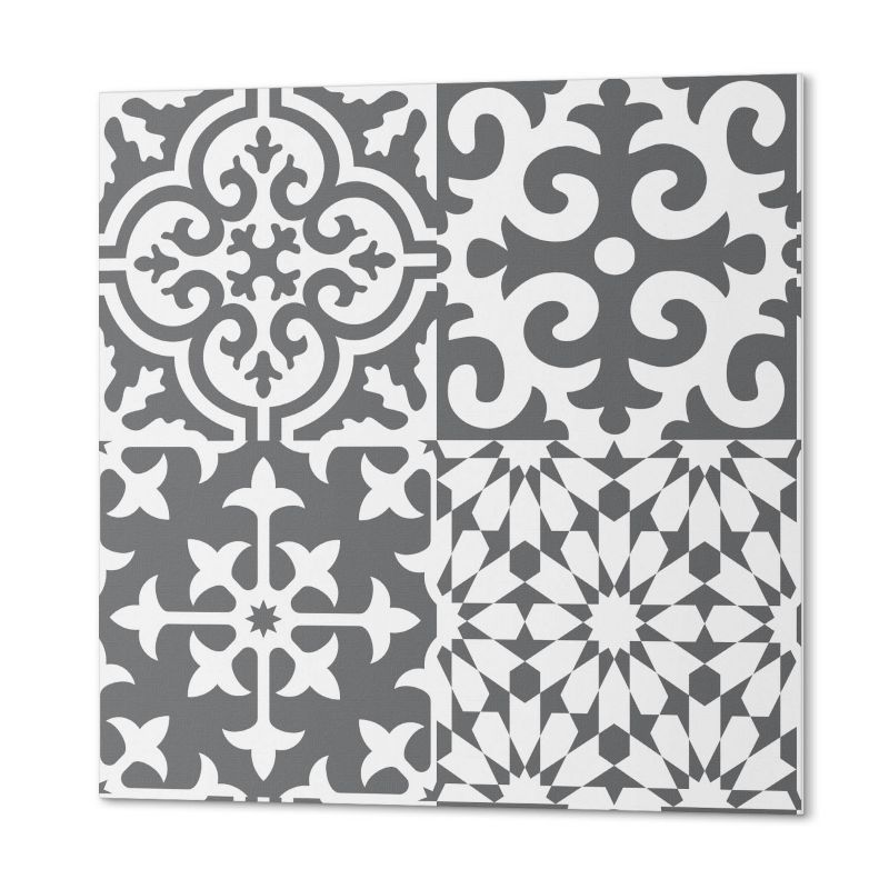 Ścienne Kafelki PCV ArtPrintCave 50x50 cm Wzory dekoracyjne na płytkach 4 szt.