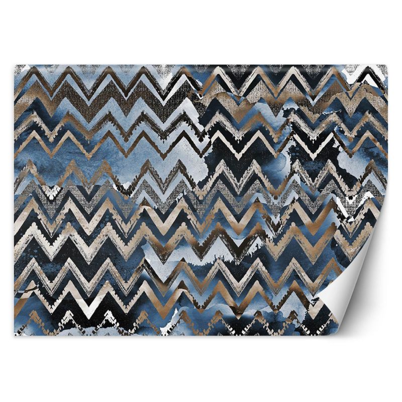 Fototapeta Feeby Zygzaki złoty wzór glamour 300x210 1 szt