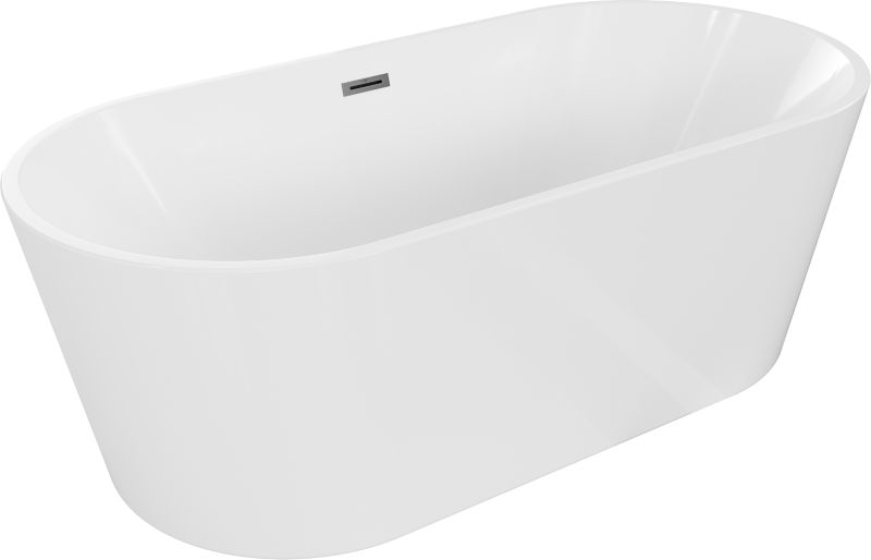 Wanna wolnostojąca Mexen Luna biała 140 x 75 cm 52031407500-951 szt.