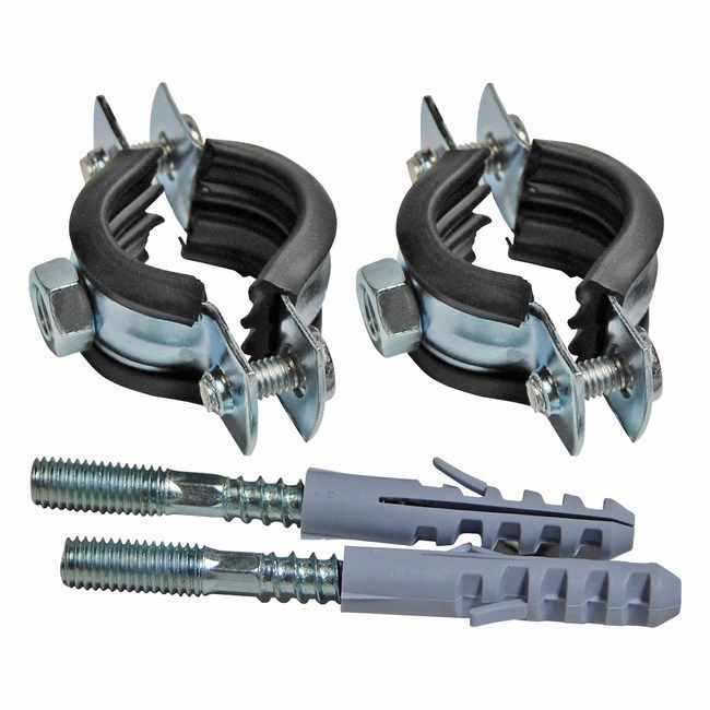 Uchwyt metalowy z wkładką komplet 3/4" 2 szt.