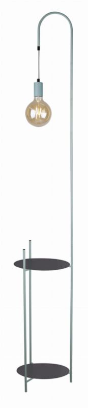 Lampa podłogowa stojąca Candellux Walk zielono-czarna 1 x E27 x 40W wym: 178 x 31 x 31 cm - 1 szt.