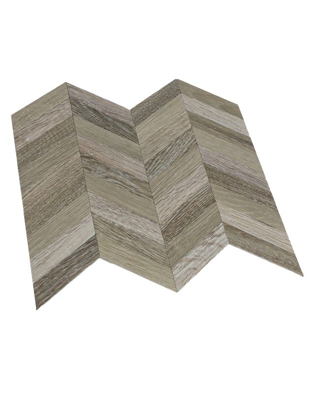 Kafelki ścienne samoprzylepne Mazovia 29,6 x 25,3 cm drewno,jodelka Szary 1 szt.