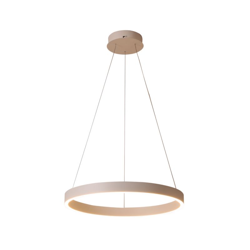 Lampa wisząca świecąca obręcz Italux Brasco Down złota LED 40W 3000-4000K 3100lm IP20 - 1 szt.