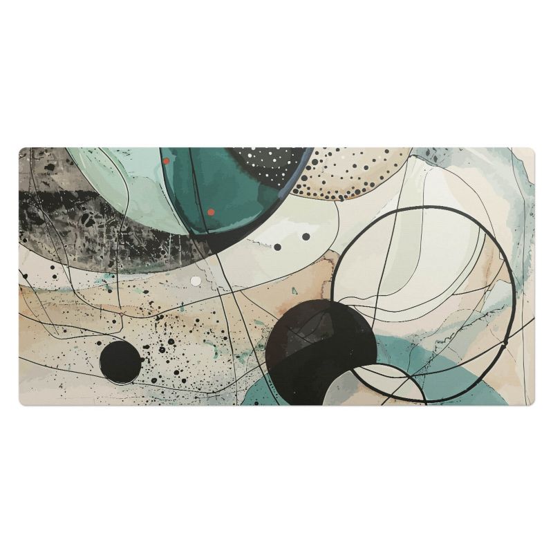 Podkładka na biurko Wallfluent 100x50 cm Abstrakcyjne koła 1 szt.