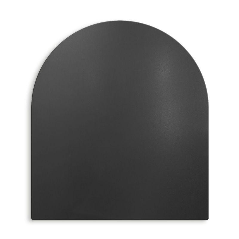 Podkładka pod Piec Tulup 80x90 cm Czarna Blacha Ochronna 1szt.