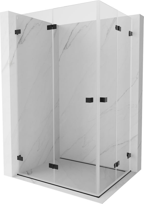 Kabina prysznicowa Mexen Lunar-F czarna 95x90 cm 1 szt.