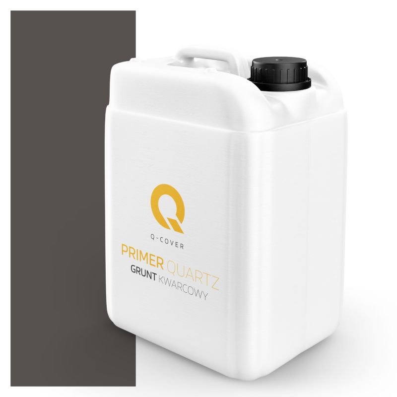 Grunt Kwarcowy pod Beton Architektoniczny Q-Cover Szary Ciemny F276 7.5KG