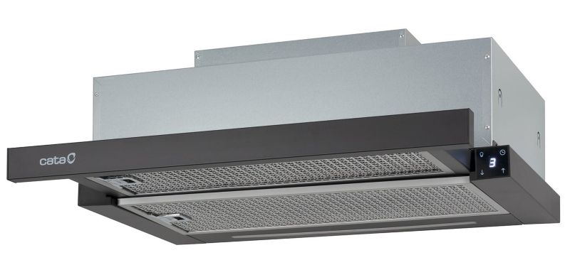 Okap teleskopowy CATA TFH 6630 Czarny 1 szt.