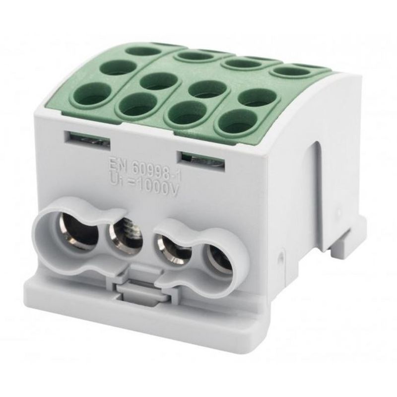 Złączka szynowa F-Elektro zielona HLK 125A-4 (1x35,3x25 / 1x35,3x25) F2.0384 1szt.