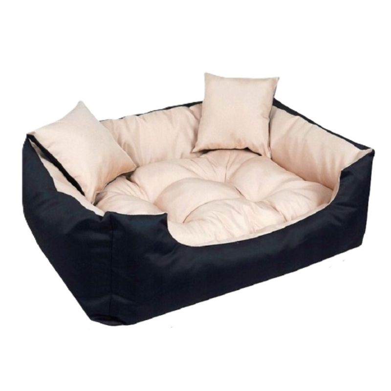 Legowisko dla psa kojec Aio Factory ECCO wodoodporne beżowe 100x75 cm 1szt