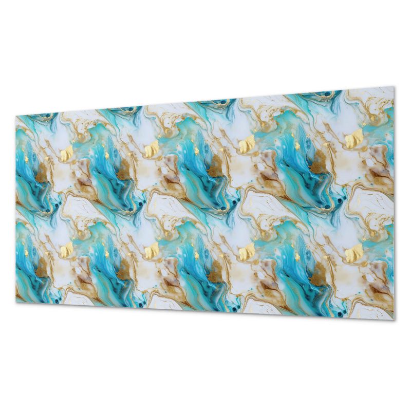 Okładzina Ścienna Z Grafiką PCV ArtPrintCave 100x50 cm Abstrakcyjny wzór falisty 1 szt.