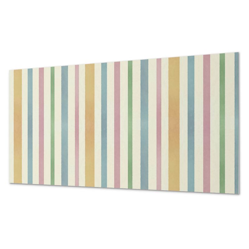 Płytki Winylowe ArtPrintCave 40x20 cm Wielobarwne pionowe pasy 10 szt.