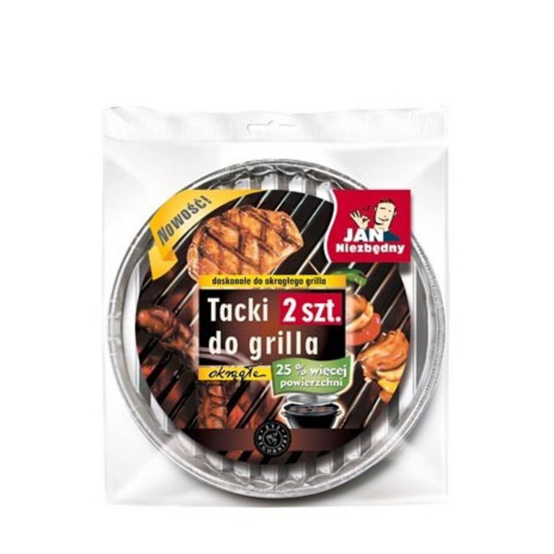 Tacka aluminiowa do grilla Jan Niezbędny okrągła