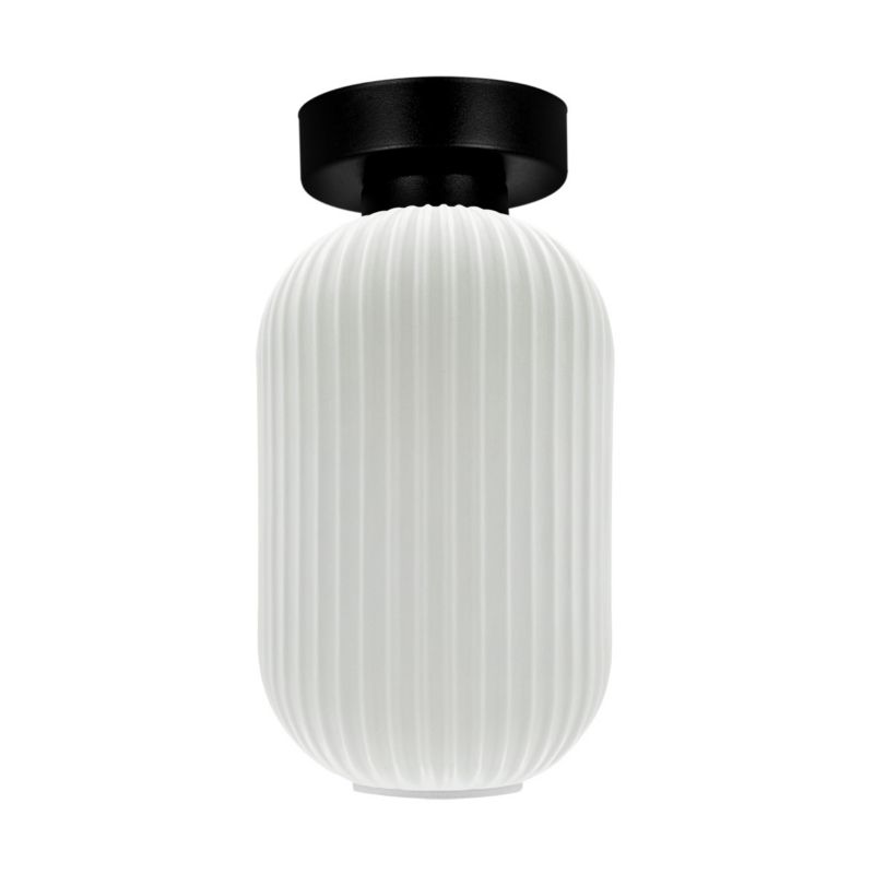 Lampa wisząca Kaja VILAR czarno-biała 1xE27x20W IP20 wym:25x14x14cm - 1 szt.