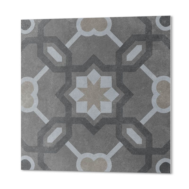 Paczka Kafelków Winylowych PCV ArtPrintCave 50x50 cm Geometryczny wzór kafli 4 szt.