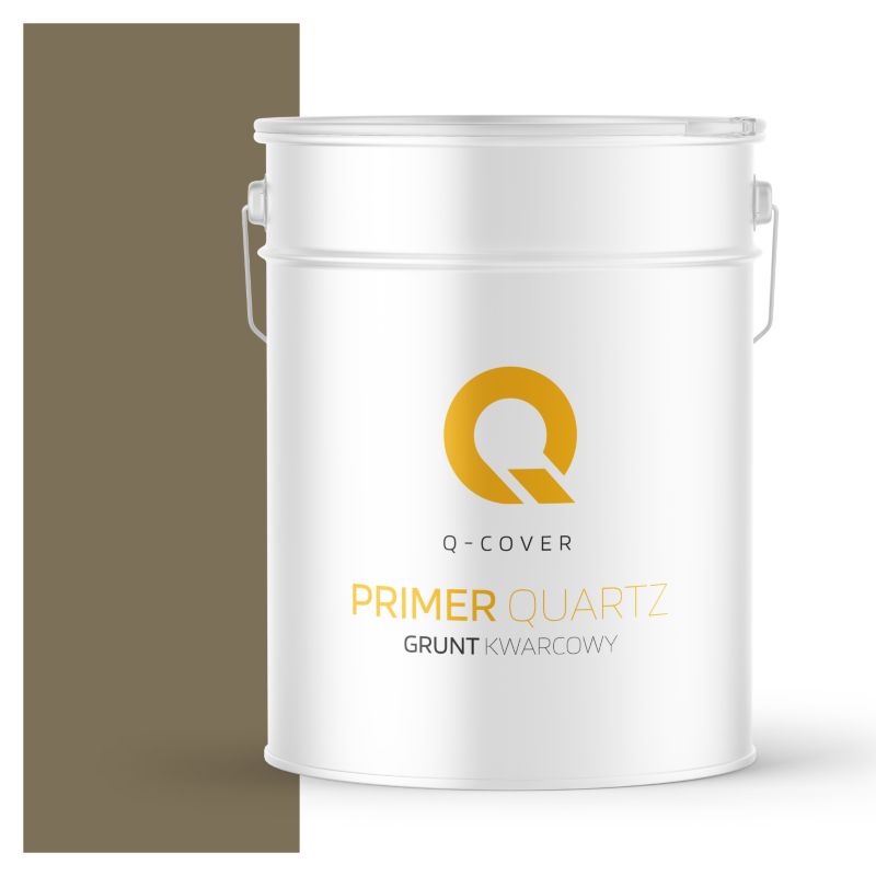 Grunt Kwarcowy pod Tynk Silikonowy Q-Cover Khaki F455 15KG