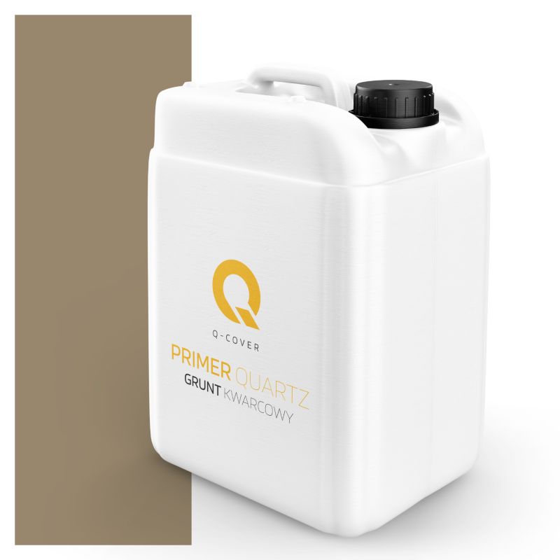 Grunt Kwarcowy pod Tynk Mozaikowy Q-Cover Brązowy M92 7.5KG