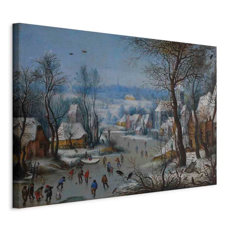 Obraz Artgeist Łyżwiarki 120 x 80 cm płótno włoskie 1 szt